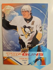 2009-10 Upper Deck Series 1 Top Guns Evgeni Malkin #TG3 Pittsburgh Penguins